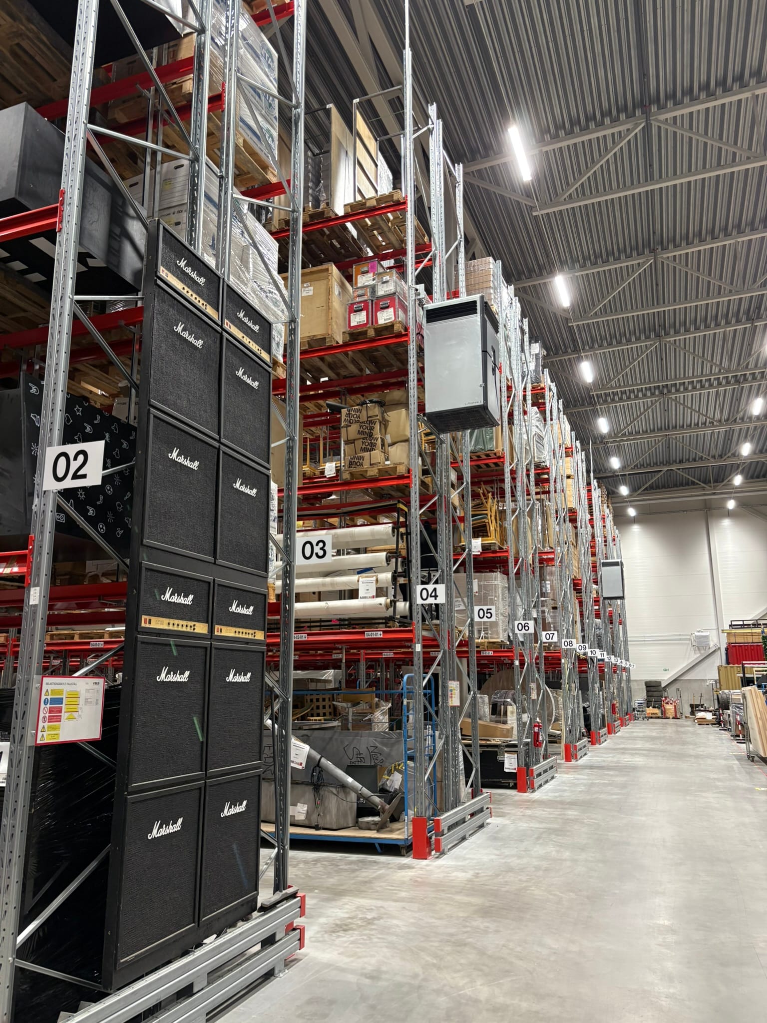 MTAB LIVE lager för scenutrustning och scenrigg i Stockholm