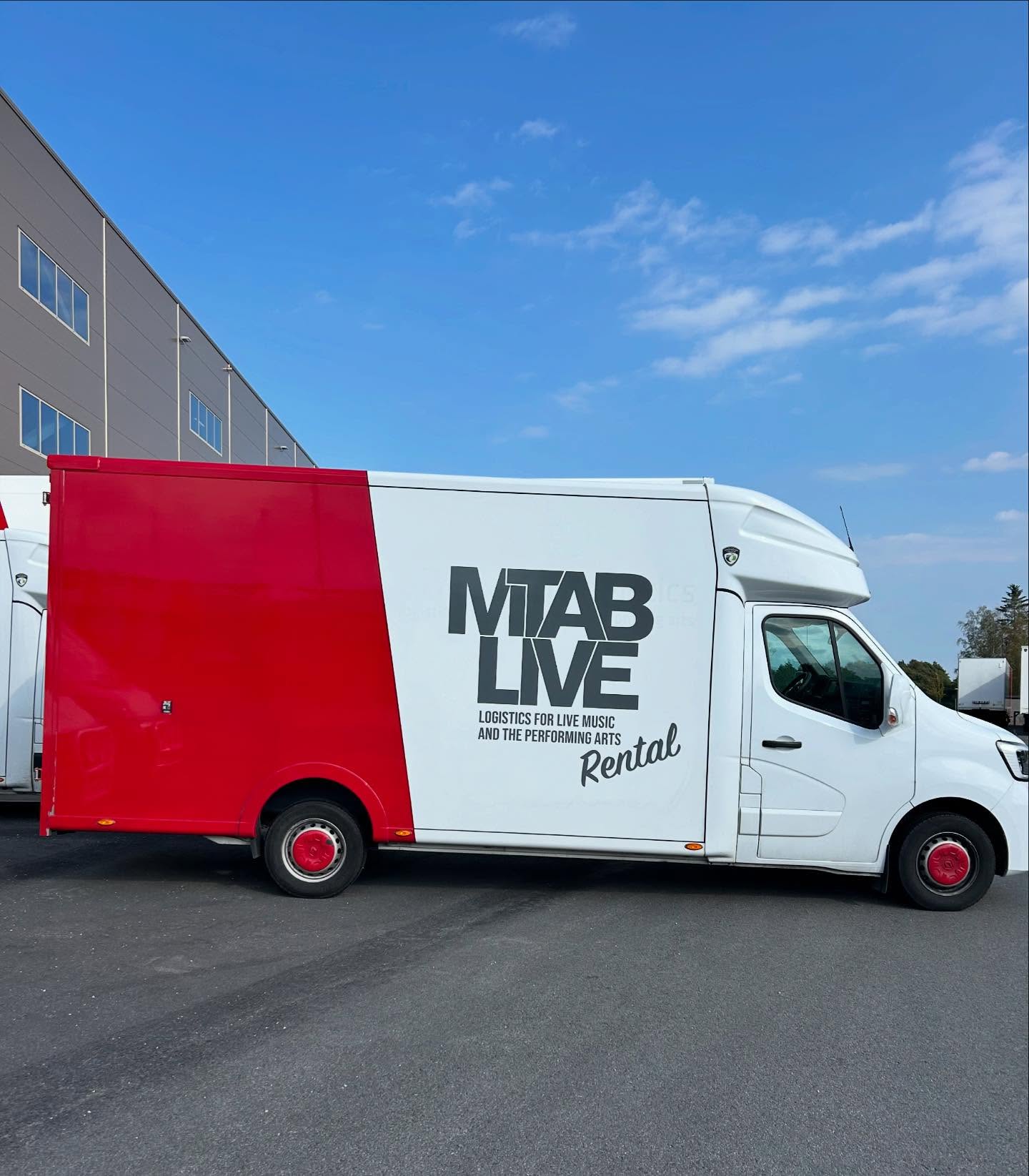 MTAB LIVE Rental skåpbil – hyra produktionsfordon och turnébil